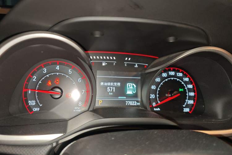 Used Chevrolet Monza 2019 RS 330T Automatic Comfort Edition China VI Standard Instrument Cluster