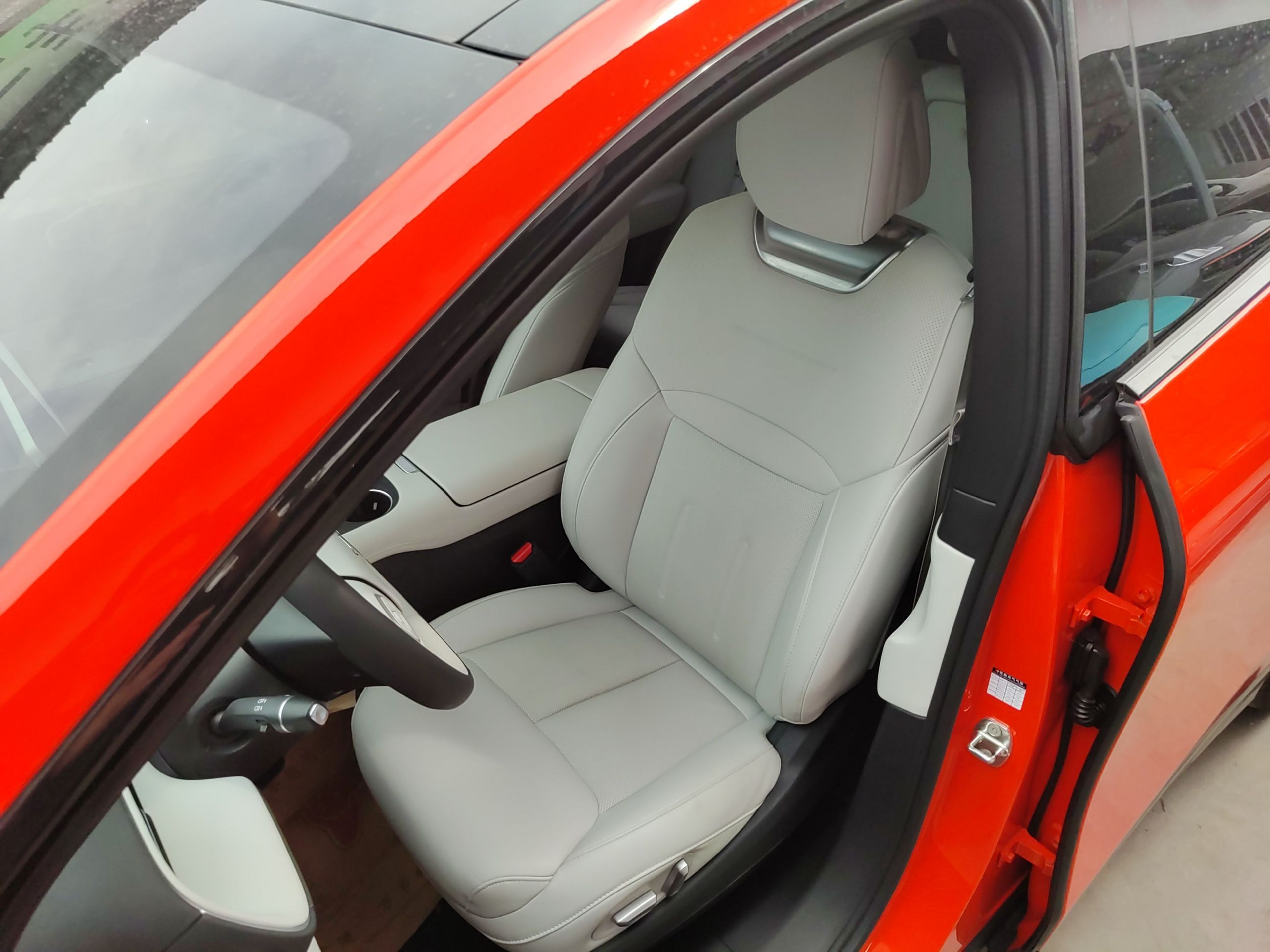 Avant de la voiture