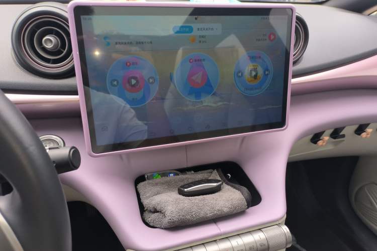 Used BYD Dolphin 2021 405 km Fashion Edition Audio And AC Panel