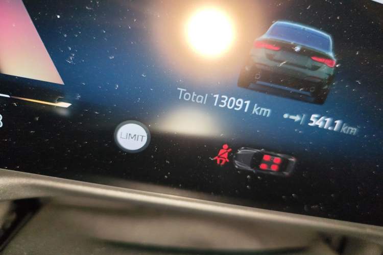 Used BMW 4 Series 2024 430i M Sport Night Edition Odometer Close Up