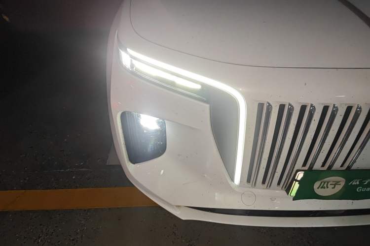 Used Hongqi E-HS9 2021 510 km Range Flagway Edition Six Seats Right Front Headlight