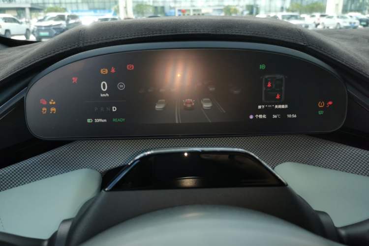 Used Zeekr 001 2024 WE Edition 95 kWh All-Wheel Drive Instrument Cluster