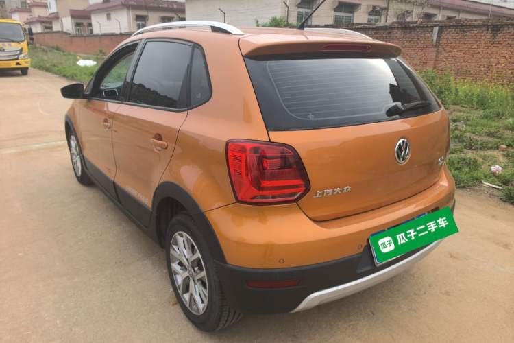 Used Volkswagen Polo 2018 1.5L Cross Polo Automatic Rear Left 45 Deg