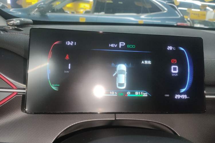 Used BYD Destroyer 05 2023 Champion Edition DM-i 55KM Luxury Model Instrument Cluster