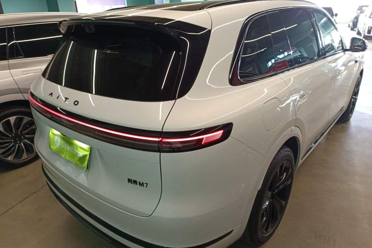 Used Hima AITO M7 2026 Model Range-Extending Max All-Wheel Drive 5-Seater Version Rear Right 45 Deg