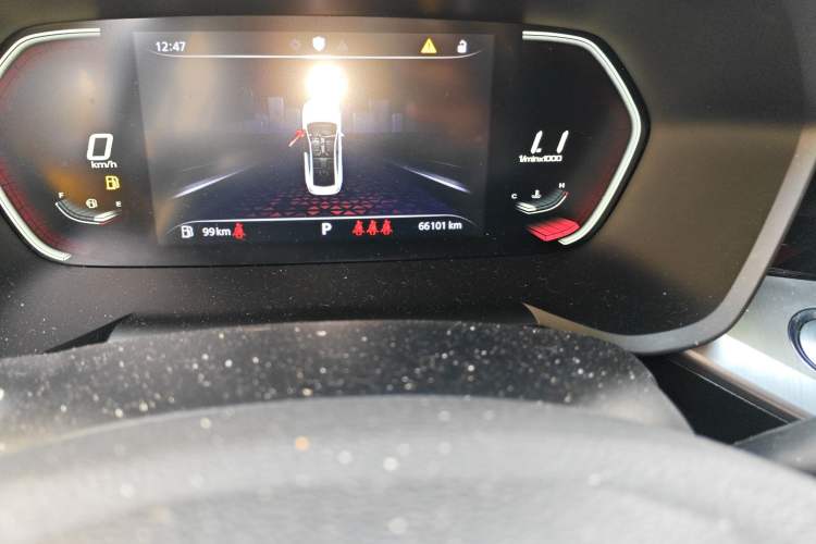 Used MG 5 2021 300TGI DCT Luxury Flagship Edition Odometer Close Up