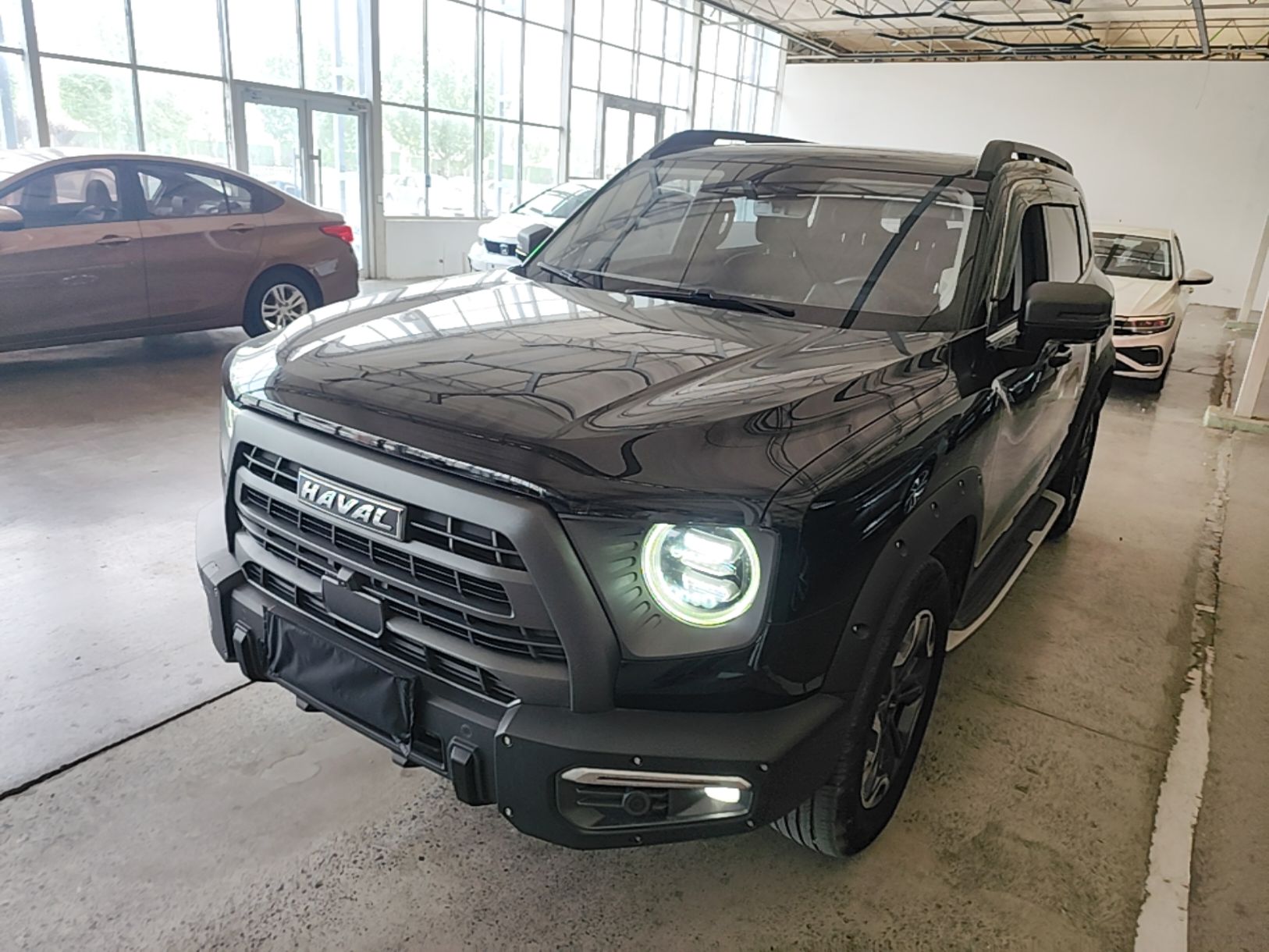 Parte inferior delantera