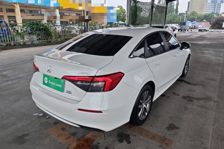 Used Honda Civic 2022 240TURBO CVT Dynamic Edition Rear Right 45 Deg