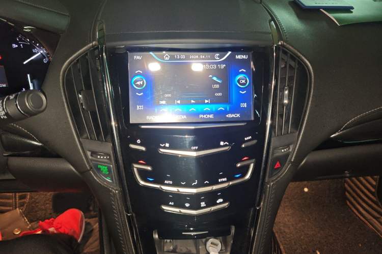 Used Cadillac ATS-L 2017 28T Tech Edition Audio And AC Panel