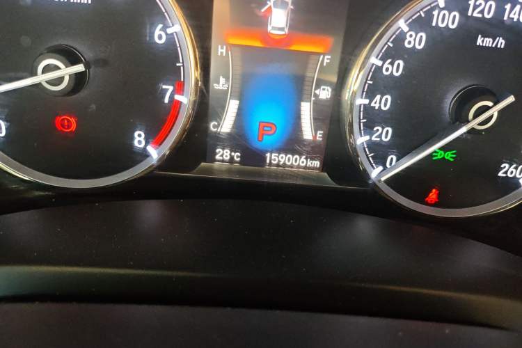 Used Honda Spirior 2015 2.4L Prestige Edition Odometer Close Up