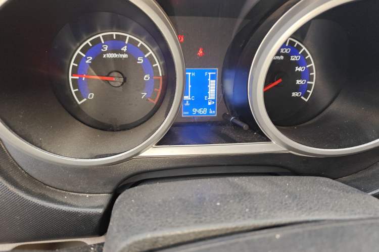 Used CHANGAN KAICHENG Ounuo S 2012 1.3L Elite Version Odometer Close Up