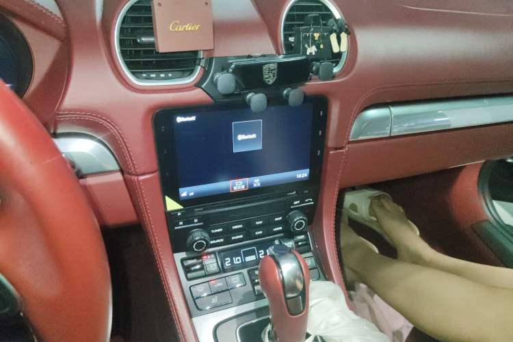 Used Porsche 718 2018 Boxster 2.0T Audio And AC Panel