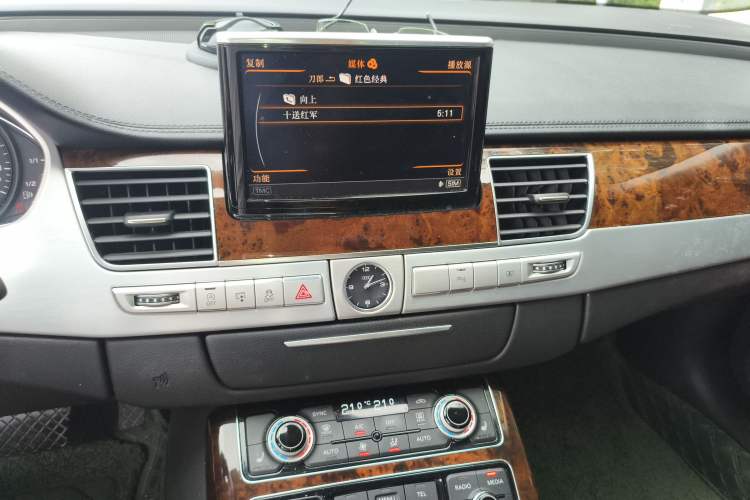 Used Audi A8 2016 A8L 45 TFSI quattro Comfort model Audio And AC Panel