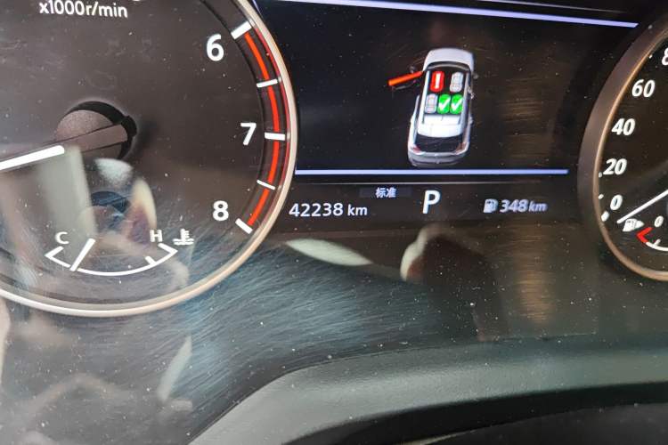 Used Nissan X-Trail 2021 VC-Turbo 300 CVT 2WD Luxury Edition Odometer Close Up