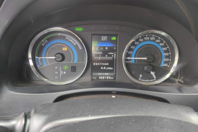 Used Toyota Levin 2017 Revised Dual-Engine 1.8H GS E-CVT Elite Sunroof Version China V Standard Odometer Close Up