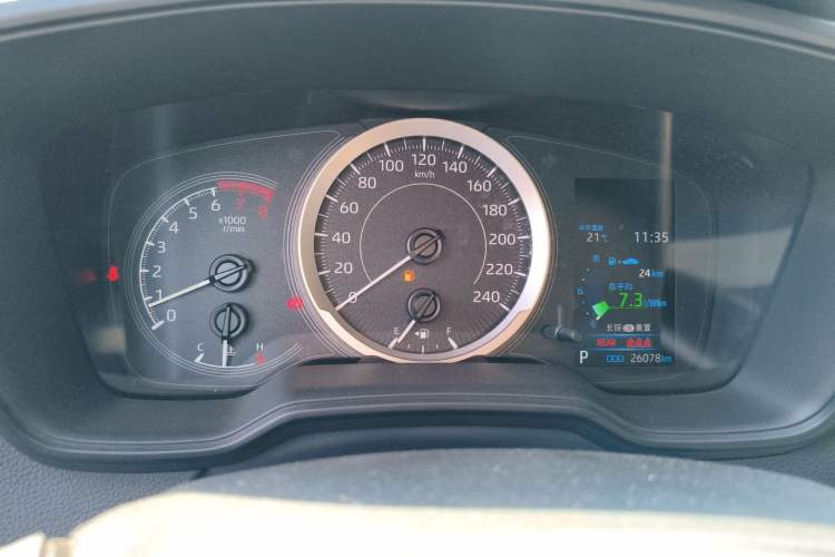 Used Toyota Corolla 2021 1.2T S-CVT Elite PLUS Edition Instrument Cluster