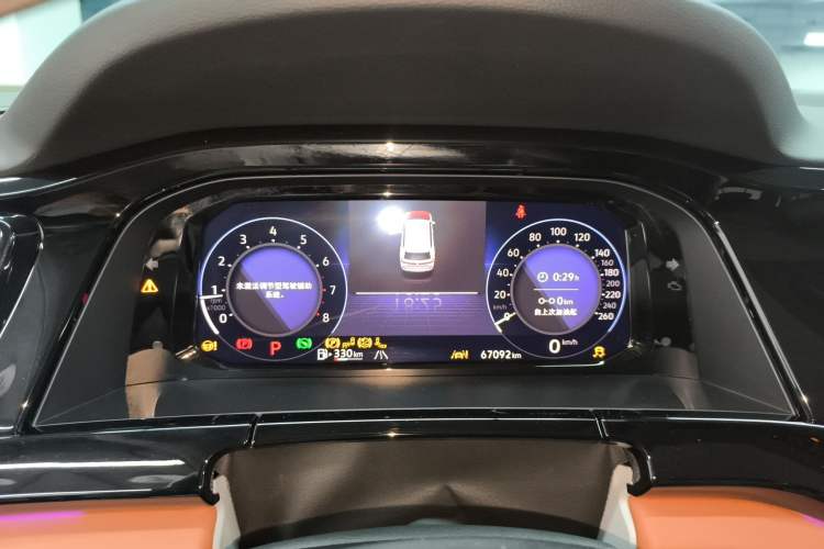 Used Volkswagen Teramont 2021 380TSI Four-Wheel Drive Prestige Luxury Edition Instrument Cluster