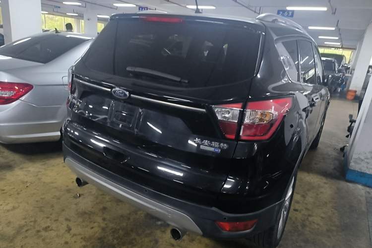 Used Ford Kuga 2017 EcoBoost 245 4x4 Prestige Edition Rear Right 45 Deg