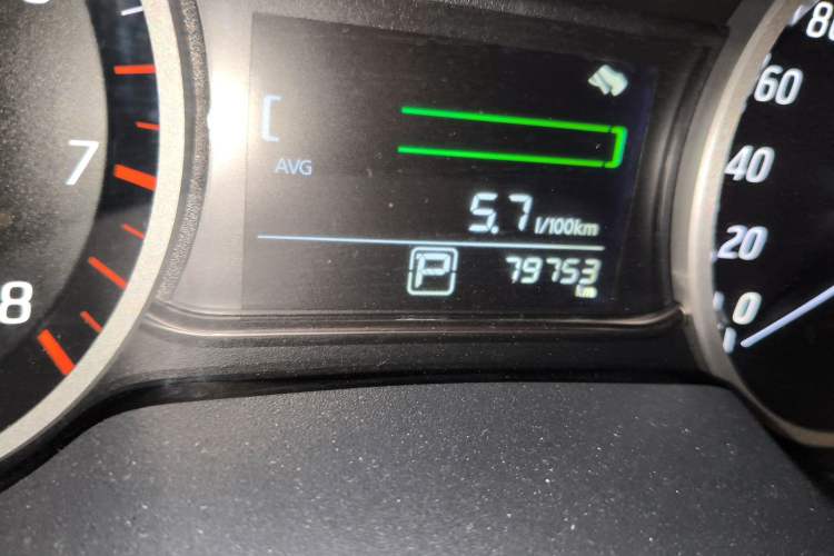 Used Nissan Sylphy 2021 Classic 1.6XE CVT Comfort Edition Odometer Close Up