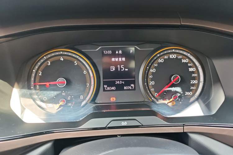 Used Volkswagen Tharu 2020 280TSI Two-Wheel Drive Luxury Plus Version China VI Standard Instrument Cluster