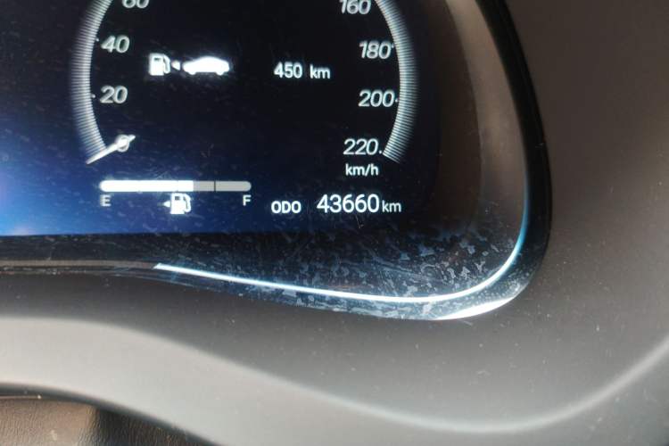 Used Toyota Harrier 2022 Dual-Engine 2.5L CVT Four-Wheel Drive Flagship Edition Odometer Close Up