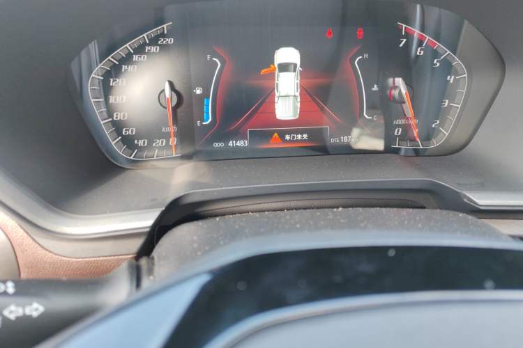 Used CHANGAN KAICHENG F70 2022 2.4T Gasoline Automatic 4x4 Overland Edition Standard Wheelbase 4K22D4T Odometer Close Up