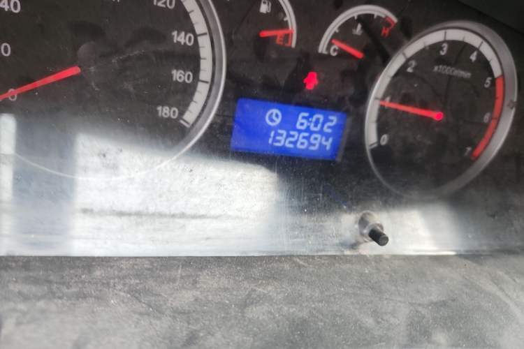 Used Foton Scenic G7 2017 2.0L Long-Wheelbase Commercial Van High Roof 2 Seats 4Q20M Odometer Close Up