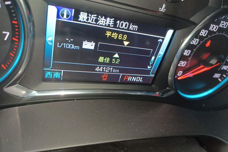 Used Chevrolet Malibu XL 2018 530T Automatic Ruiyi Edition Odometer Close Up