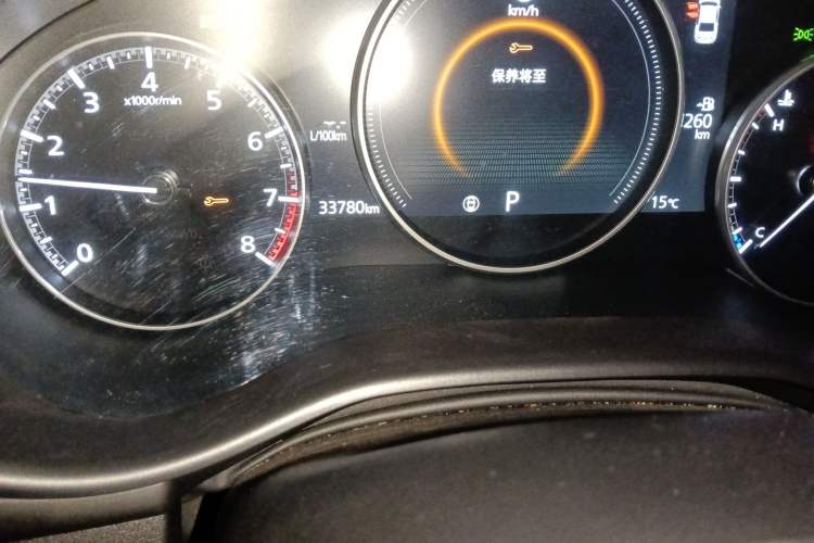 Used Mazda 3 Axela 2022 2.0L Automatic Zhiya Edition Odometer Close Up