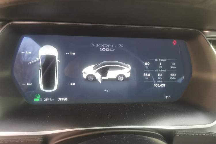 Used Tesla Model X 2017 X 100D Long Range Edition
