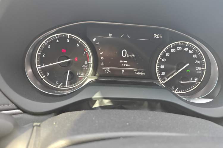 Used Toyota Venza 2023 2.0L CVT Two-Wheel Drive Luxury Edition Odometer Close Up