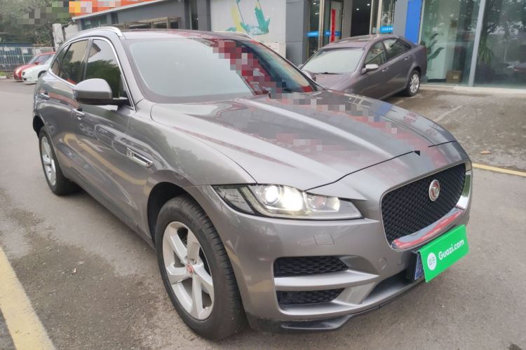 Used Jaguar F-PACE 2020 2.0T Urban Deluxe Edition Front Right 45 Deg