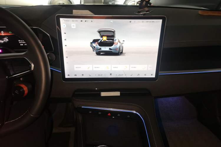 Used Zeekr 001 2021 Long-Range Dual-Motor WE Edition Audio And AC Panel