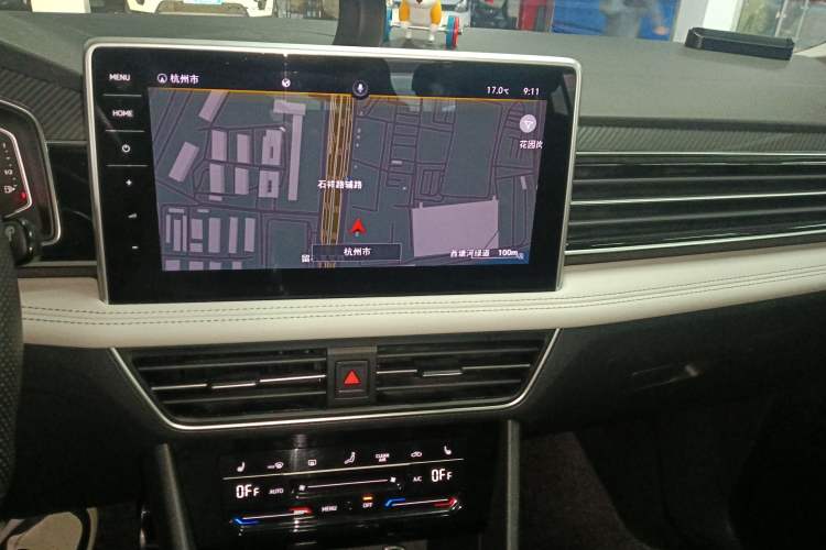 Used Volkswagen Tiguan L 2022 330TSI Automatic Two-Wheel Drive R-Line Enhanced Edition Audio And AC Panel