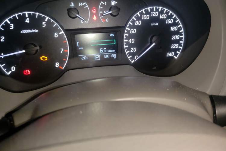 Used Nissan Sylphy 2012 1.6 XL CVT Luxury Edition Odometer Close Up