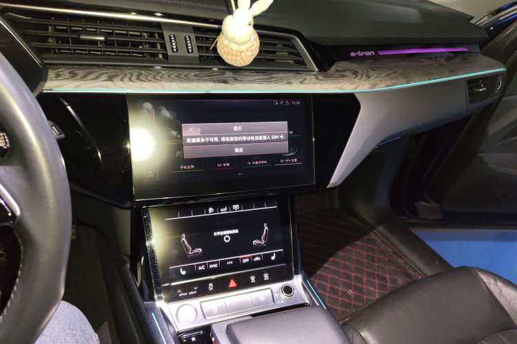 Used Audi e-tron 2019 55 quattro Fashion Edition Audio And AC Panel