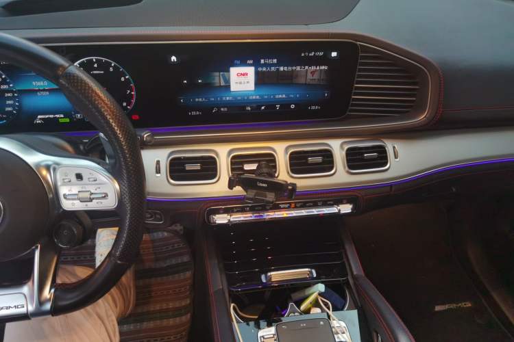 Used Mercedes-Benz GLE AMG 2020 AMG GLE 53 4MATIC+ Audio And AC Panel