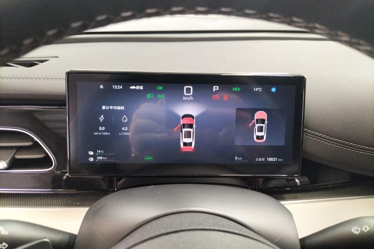 Used BYD Seal 06 New Energy 2025 DM-i Smart Drive 120KM Prestige Model Instrument Cluster