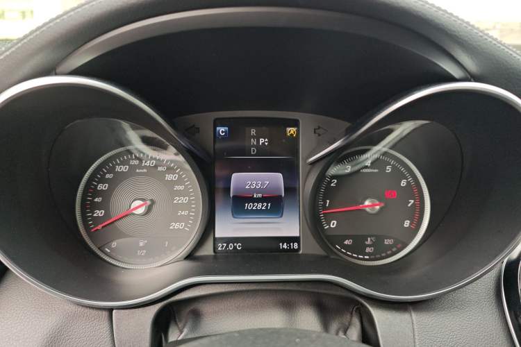 Used Mercedes-Benz C-Class 2017 C 200 L Sport Edition Instrument Cluster