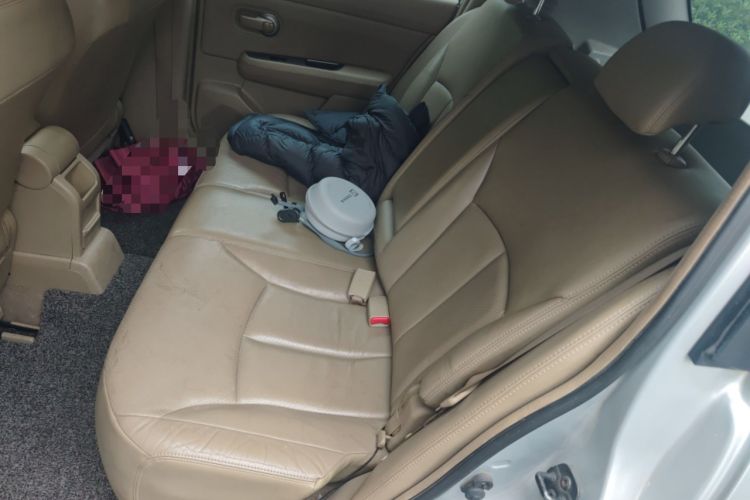 Used Nissan Tiida 2008 1.6L Automatic Smart Version Left Rear Seat