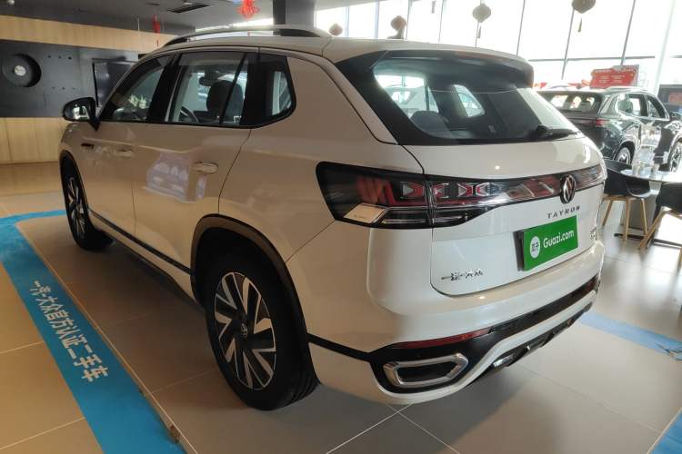 Used Volkswagen Tayron 2023 Revised Version 380TSI All-Wheel Drive R-Line High-Energy Edition Rear Left 45 Deg