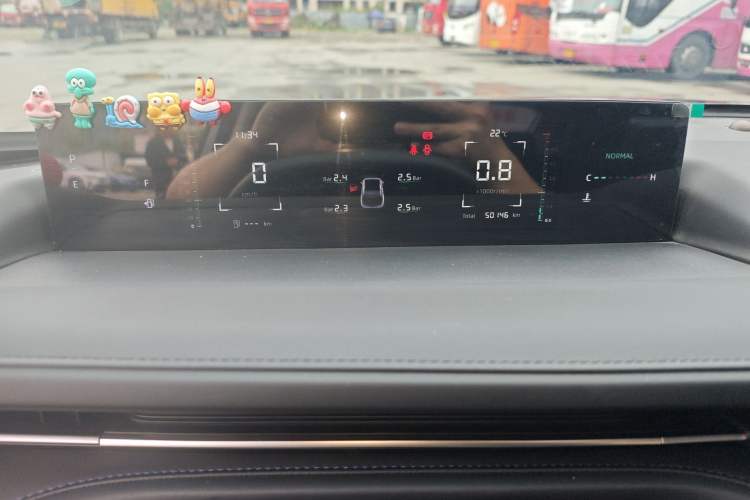 Used CHANGAN Eado DD 2023 Blue Whale NE 1.5T GDI DCT Luxury Edition Instrument Cluster