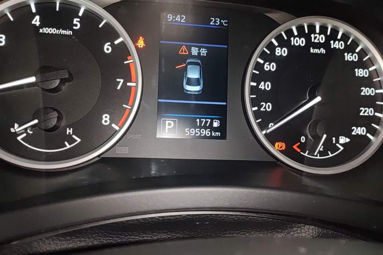 Used Nissan Sylphy 2022 1.6L XL CVT Enjoyment Edition Odometer Close Up