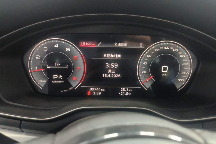 Used Audi A4L 2022 40 TFSI Fashion Dynamic Model Instrument Cluster