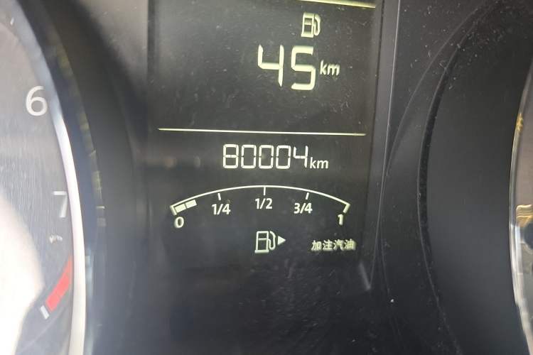 Used Volkswagen Lavida 2017 1.6L Automatic Comfort Edition Odometer Close Up