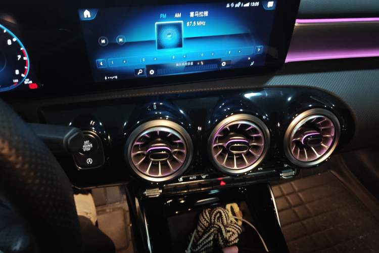 Used Mercedes-Benz A AMG 2022 AMG A 35 L 4MATIC Audio And AC Panel