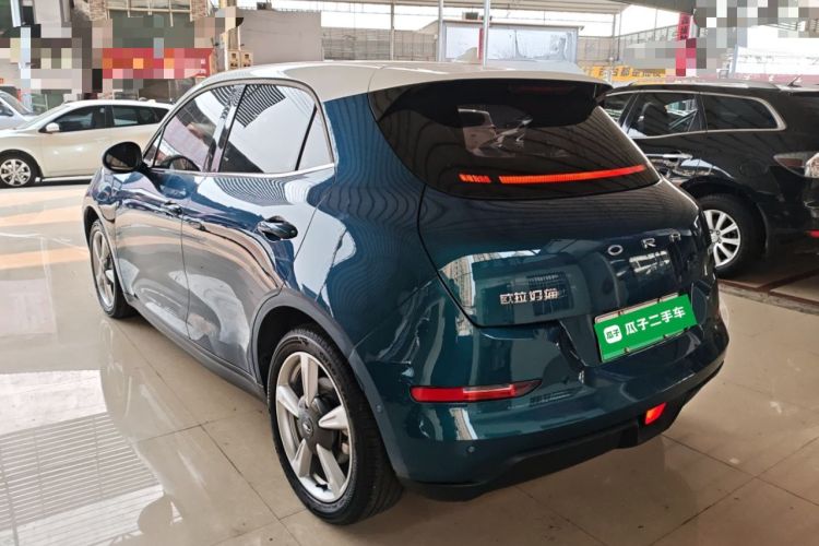Used ORA Good Cat 2021 400km Standard Range Athena Edition Lithium-Ion Battery Rear Left 45 Deg