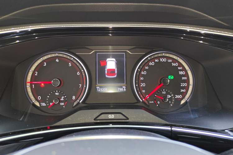 Used Volkswagen Tayron 2019 330TSI Two-Wheel-Drive Luxury Version China V Emission Standard Instrument Cluster