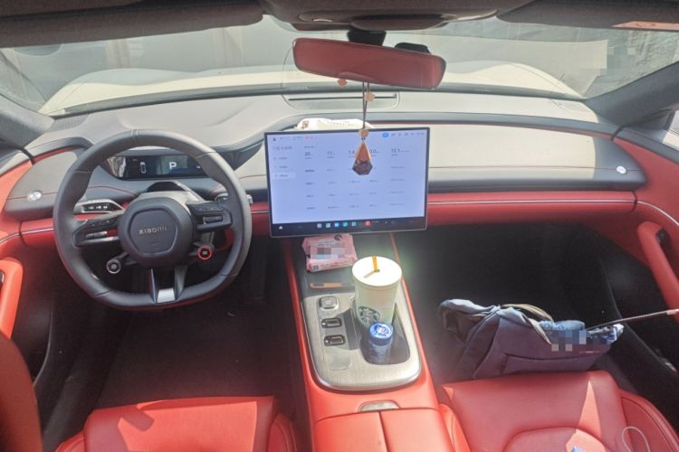 Used Xiaomi Auto SU7 2024 Rear-Drive Ultra-Long Range Advanced Pro-Level Intelligent Driving Version Center Console