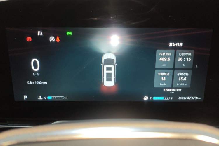 Used SAIC MAXUS G90 2022 2.0T Interstellar Seven-Seater Instrument Cluster